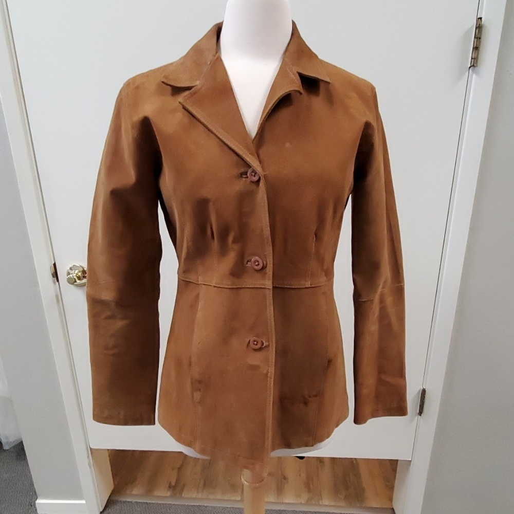 Suede and leather jackets